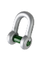 G-4139 Green Pin Dee Shackles Product Render 1